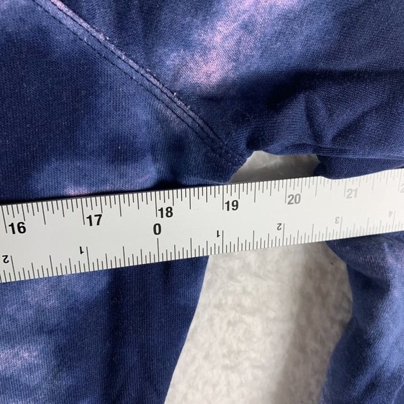 Champion Sweatshirt Women's XS Navy Tie-Dye Cotton Crew Neck Pullover NWT 6832 - Picture 6 of 9